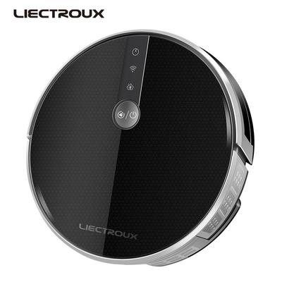 LIECTROUX C30B Robot Vacuum Cleaner AI Map Route,Memory,Super Smart Partition,WiFi App,6000Pa Suction,Electric WaterTank,Wet Mop