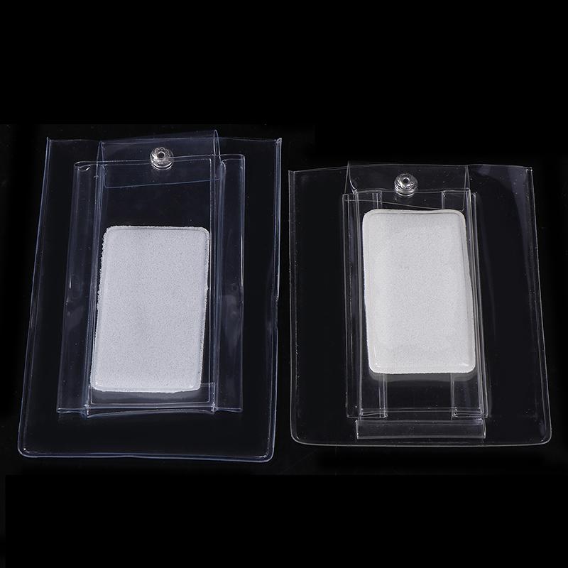1Pc Transparent Plastic Pvc Jewelry Snap Packaging Bags Necklace Bracelet Dustproof Oxidation Watch Gift Storage Pouch