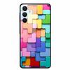 For Samsung Galaxy A16 Case  Hard Tempered Glass Cover Colourful Back Shield Bumper for Samsung A 16 5G SM-A166B Protector Funda