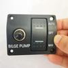 A30F-Bilge Pump Control Switch Automatic Pump Marine Panel Switch 3-WAY Switch Panel For Bilge Pump