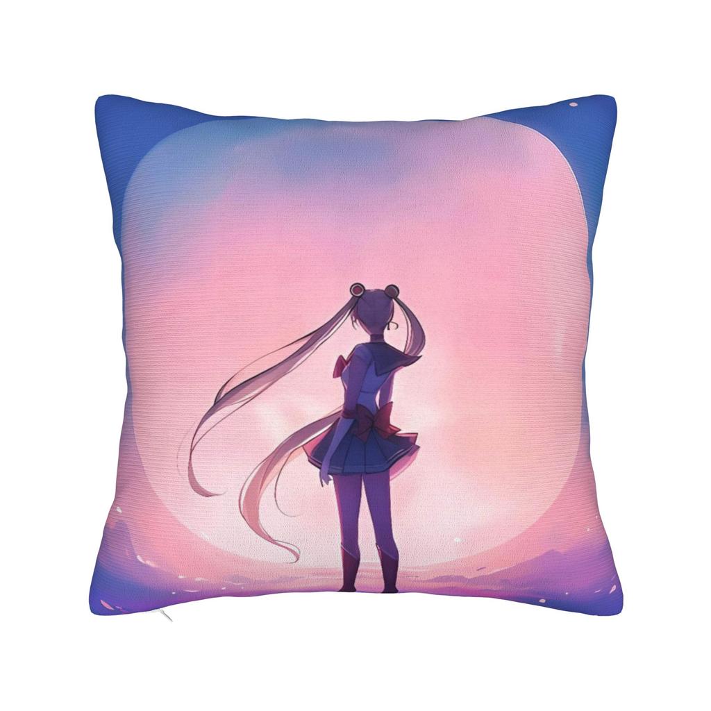 Sailor Moon Pillowcases Kawaii Pillow Case For Living Room Chair Design Pillow Cover