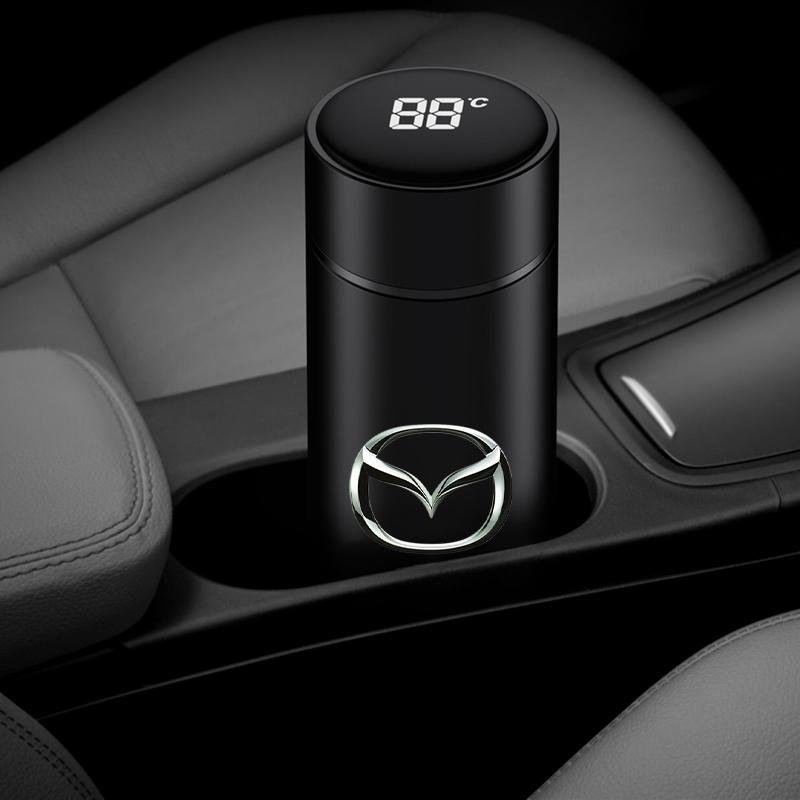 Intelligente Isolierbecher Thermos-Vakuumflasche Edelstahl-Vakuumkessel für Mazda 3 bk bl 323 Axela Atenza CX-3 CX-4 CX5