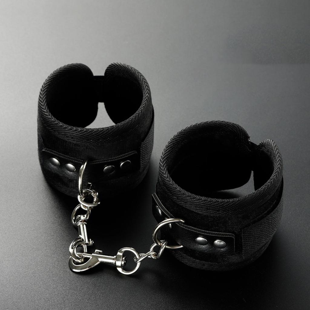 Sex Toys Bondage Legs Restraints BDSM Adjustable Thigh Sling & Hand Cuffs Bondage Gear Restraints Kits Sex SM Straps