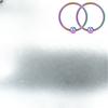 Stainless Steel Ball Hoop Earrings Nose Ring Nipple Ring Lip Stud Eyebrow Stud Navel Stud for Men Women Piercing Body Jewelry