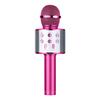 WS858 Wireless Bluetooth Karaoke Microphone: All-in-one Speaker & Singing Toy for Kids.