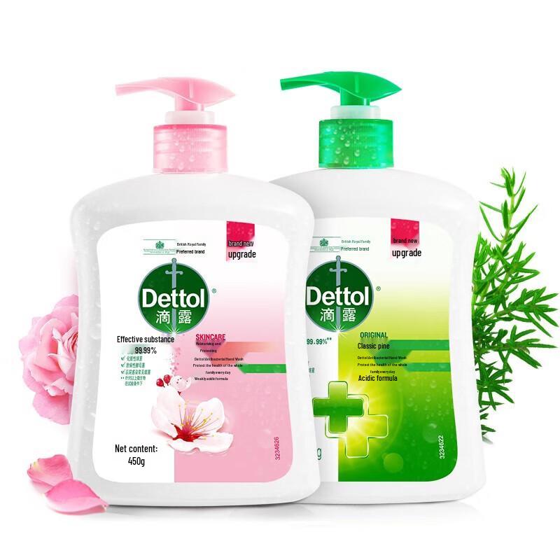Dettol Healthy Antibacterial Hand Wash Twin Pack
