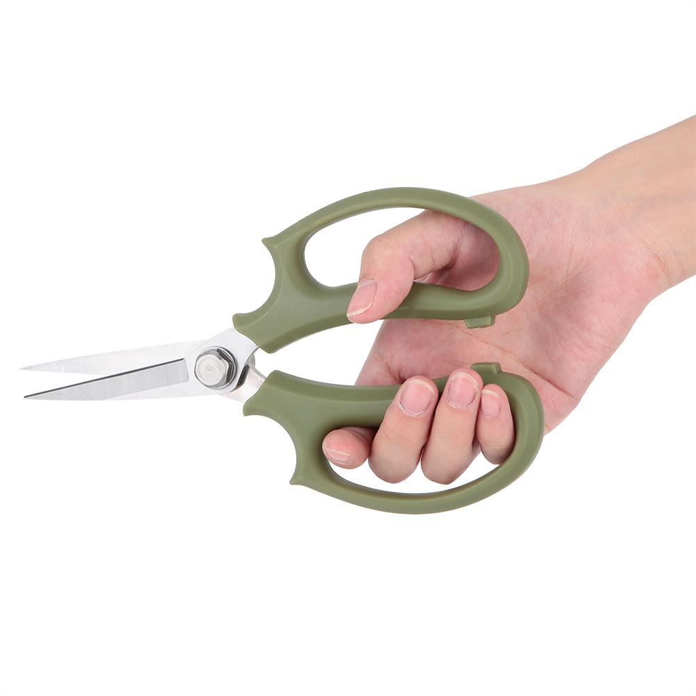 Multifunctional Floral Scissors Pruning Shears Flower Cutting Scissors(Pink)