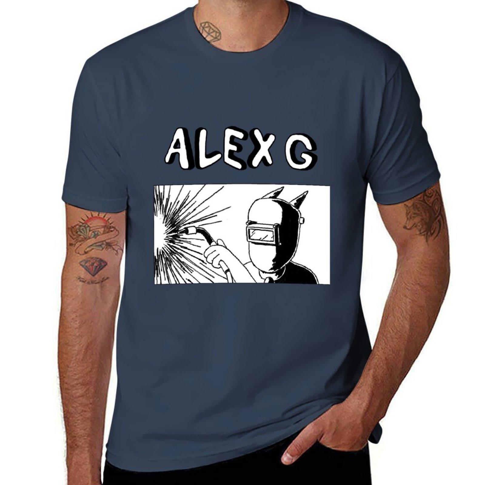 Unisex WoUnisex Alex G Welder Logo Christmas Holiday TShirt Basic Lightweight Short Sleeve Tee S