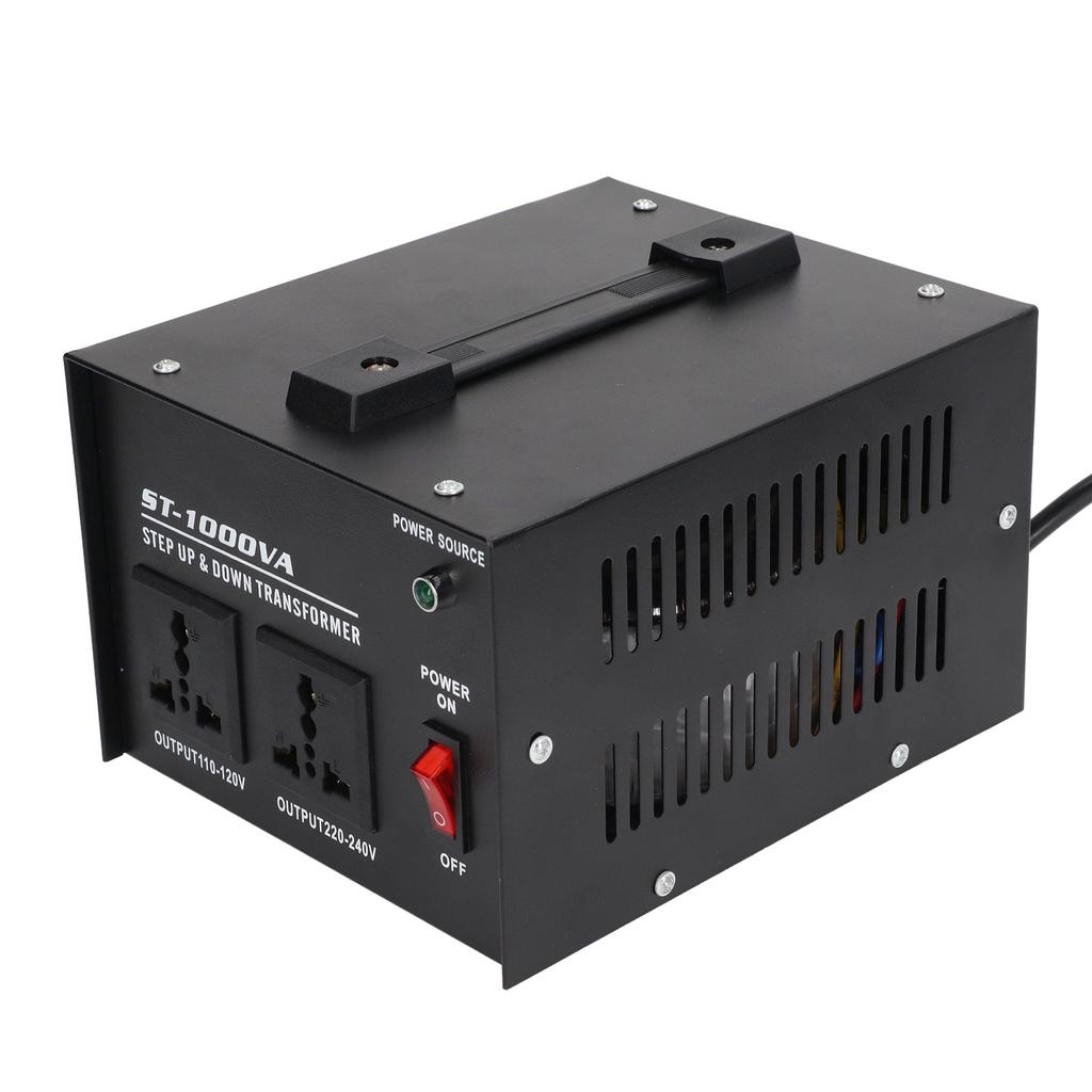 1000W Step Up Buck Transformer 220V To 110V Voltage Converter Single Phase EU Plug 110V 220V Adjusta