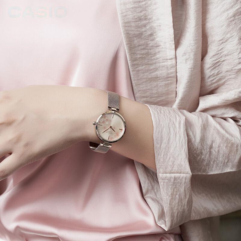 Casio Women's SHEEN 32mm Silver Watch SHE-C110CGL-4AUPFH
