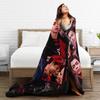 Zombies 4 Dawn of the Vampires Blanket Victor Bootleg Flannel Throw Blanket Bed Decoration Lightweight Multifunction Rug Piece