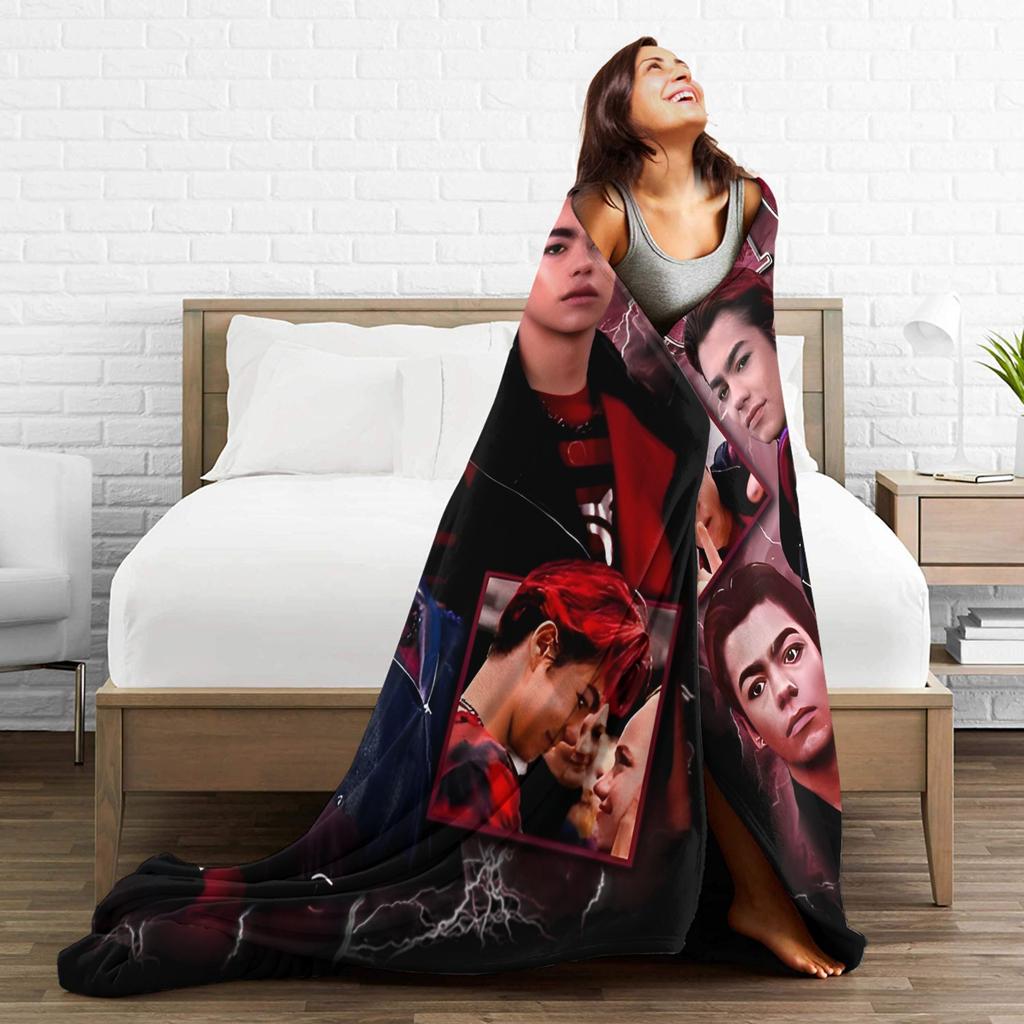 Zombies 4 Dawn of the Vampires Blanket Victor Bootleg Flannel Throw Blanket Bed Decoration Lightweight Multifunction Rug Piece