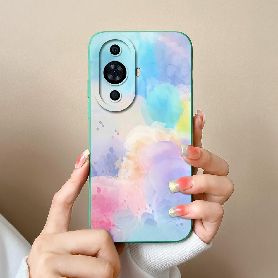 For Huawei Nova 11 Pro Phone Case Cute Design Full Protection Funda For Huawei Nova11 11Pro Soft Liquid Silicone Back Covers