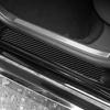 Carbon Fiber Car Door Sill Strip Universal Decorative Welcome Pedal Anti-Scratch Strip Dirt-Resistant Anti-stepping Protection Film Stickers
