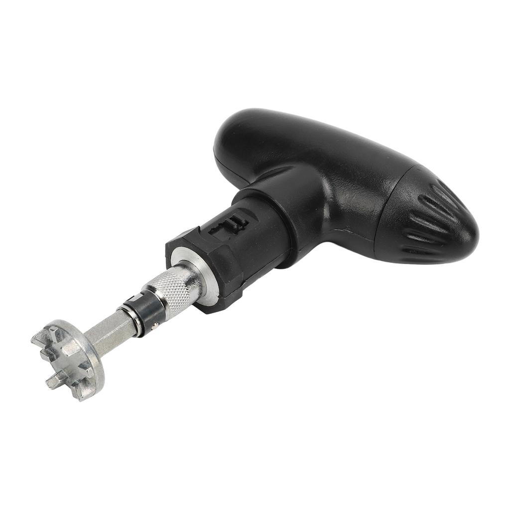 Golf Wrench Ratchet Shoe Spike Driver Removal Tool with Bits Set Kit for Installation