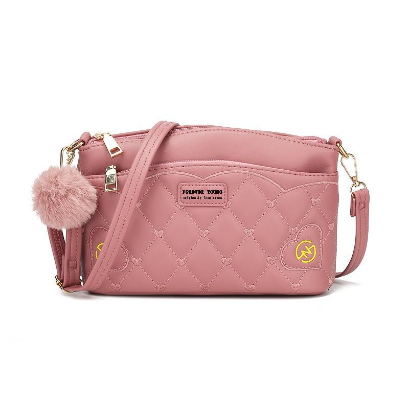 Winter Crossbody Women's Small Bag Mom's One Shoulder Rhombus Versatile Underarm Bag Casual Versatile