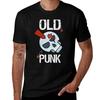 Altes Punk Totenkopf Used Look T-Shirt Bluse Herrenkleidung T-Shirt Herren