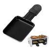Raclette Pan with Non-Stick Coating with Insulated Handle Portable Cooking Tray for Melted Cheese Omelette Home Picnic Camping