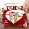 Happy Tree Friends Bedding Set 3PCS Cartoon Kpop Printed Duvet Cover Pillowcase Bedroom Decor Twin Full Queen King Size 2026
