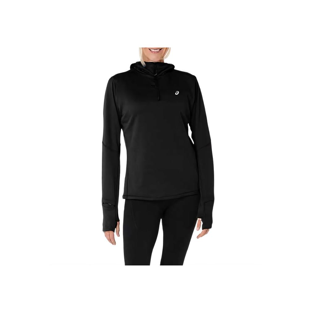 Asics Road Long Comfortable Versatile Simple Fashion Solid Color Sweatshirt Women Sweatshirt 2012D279-001