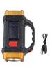 Efficient Solar Charging Solar Flashlight USB Rechargeable Light