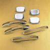 Chrome Car Door Handle Strip + Bowl Cup Cover Trim For 2018- Ford Expedition