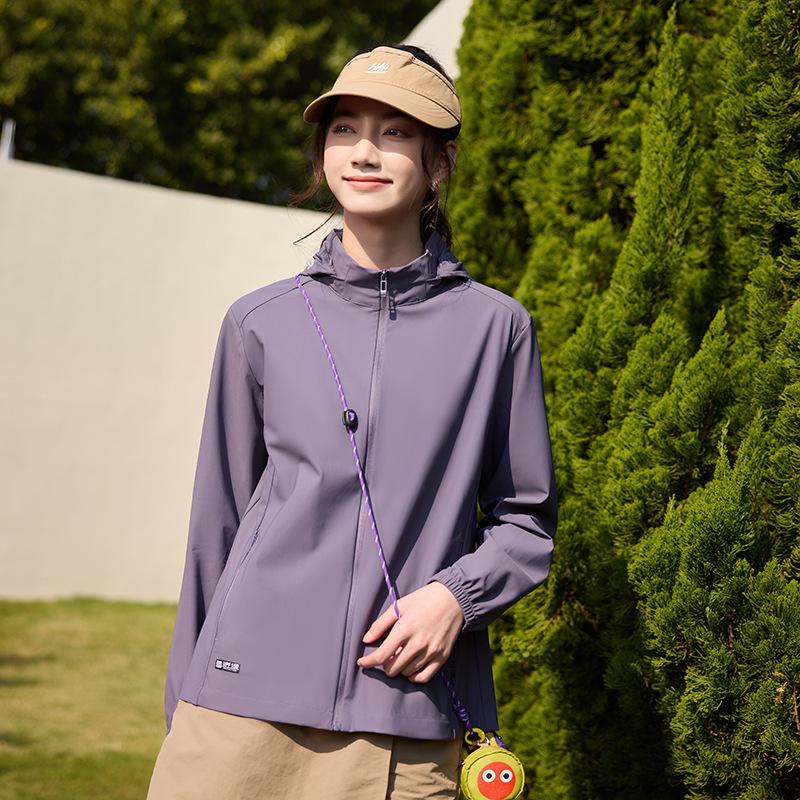 Original Yarn Sunscreen Clothing for Women's Outdoor UV Protection Breathable Sunscreen Jacket for Men's Summer Cycling Sunscreen Clothing UPF10 +