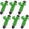 6Pcs 16600-JK20A 16600JK20A Fuel Injectors For Nissan 350Z Maxima Altima Murano Quest Infiniti EX35 FX35 G35 M35 Q50 QX60 3.5L