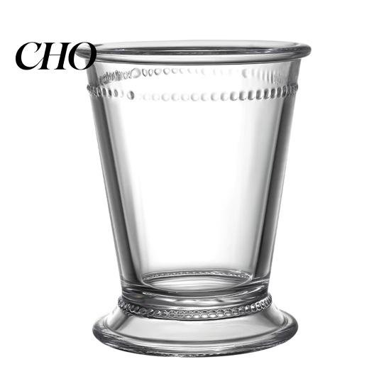 Juice Cup Hand-Rolled Rim Julep Glass with Thickened Wall 310ml Cocktail for Wine Mojito Whiskey & Beer Classic Tumbler Home Bar Hand-rolled Edge B