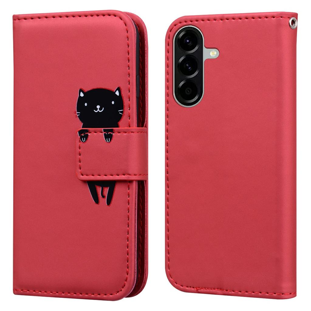 For Samsung Galaxy A36 5G Case Cartoon Pattern Wallet Leather Phone Cover