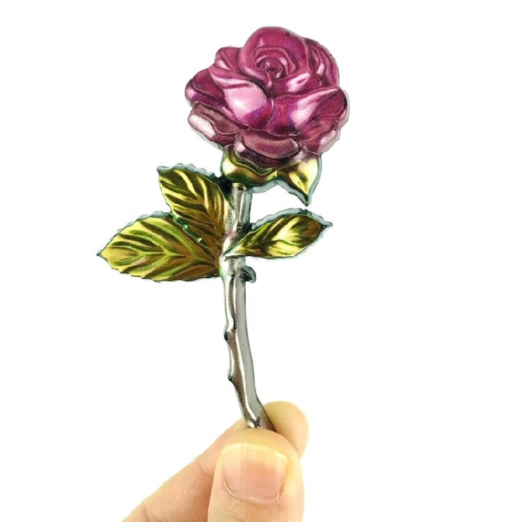 Rose Silicone Resin Mold for Keychain Jewelry Making,DIY Pendant Charms Mold