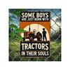 RetroHaven Vintage Metal Tractor Wall Decor Sign - Rustic Farmhouse Art 11.81x7.87inch, Durable Indoor Outdoor Decor
