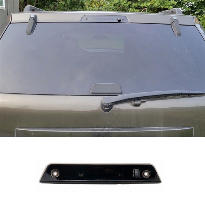 For Jeep Grand Cherokee Wk 2005-2010 Rear High Mount Brake Light LED 3Rd Third Brake Light Parts (Smoke Lens)