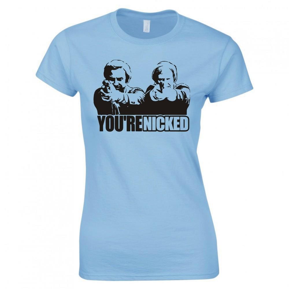 Inspired By The Sweeney Youre Nicked Ladies Skinny Fit Tshirt S