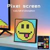 LED Matrix Pixel Display Smart Screen APP Control Programmable Digital Pixel Photo Frame Game Room Decor Table Lamp