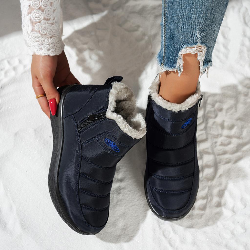 Shoes Men's New Winter Velvet Thickened Cotton Shoes Outdoor Men's and Women's Cold and Warm Snow Boots