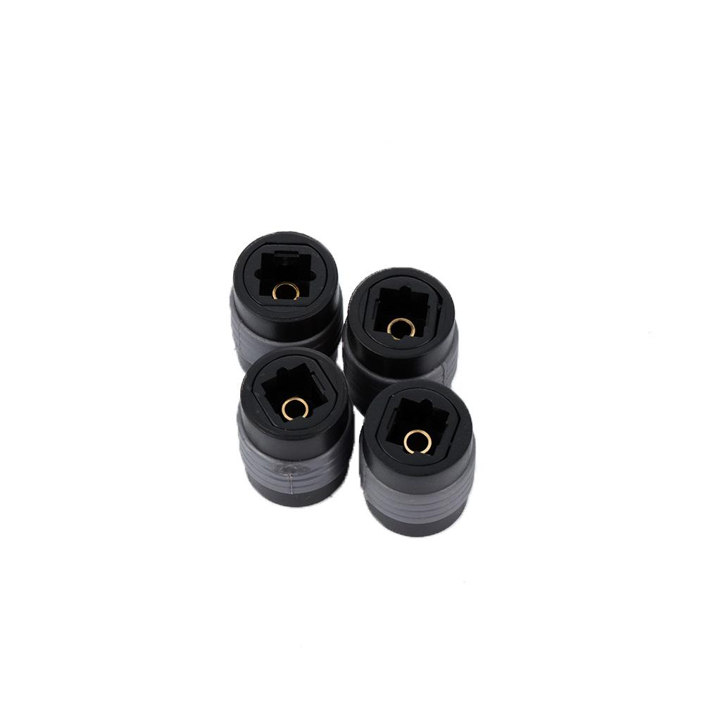 Connector Optical Fiber Audio Transfer Port Adapter Audio Line Adapter Conversion Head Connector