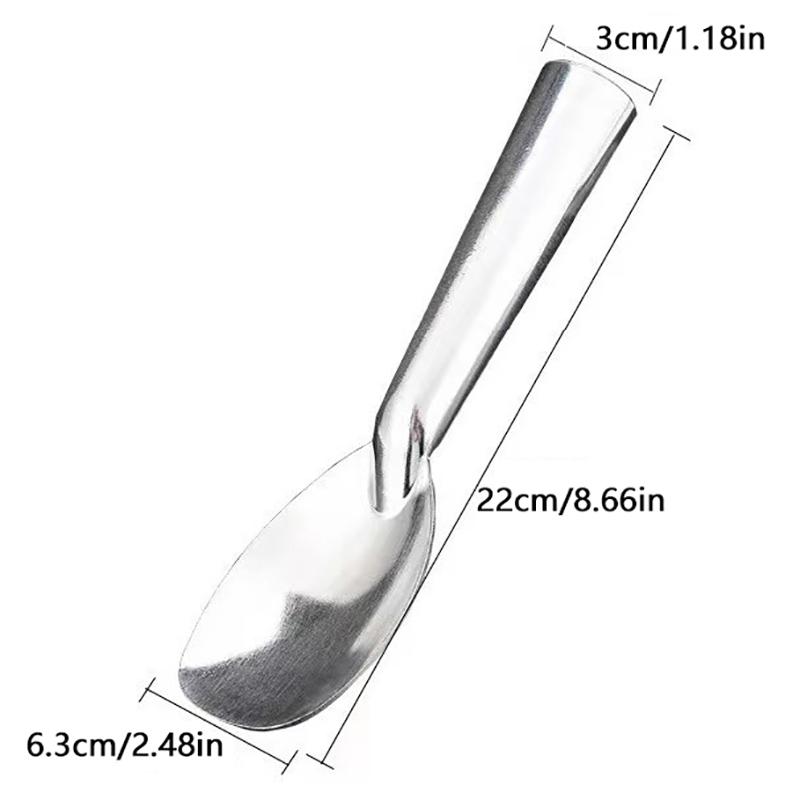 Aluminum Alloy Ice Cream Scoop Ice Cream Scoop Home Hotel Dessert Scoop, Perfect for Scooping and Serving Hard