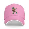 Leprechaun Palying Soccer Player St Patricks Day Casual Baseball Cap Trucker Hat Kpop Rock Hip Hop Hats Unisex Baseball Caps