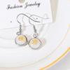 Heart and Round Gem Earring Dangle Silicone Mold Set for DIY Resin Crafting