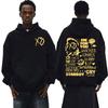 The Weeknd After Hours Til Dawn Album Písně Mikina s kapucí Pánská Dámská Harajuku Retro Gotická Mikina s dlouhým rukávem Oversized Mikina s kapucí