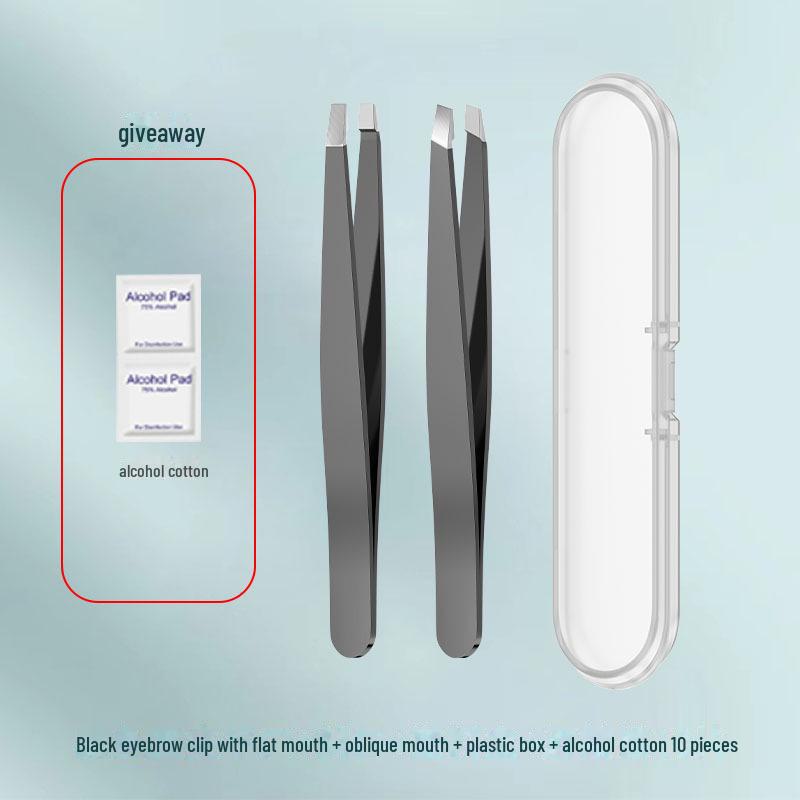 Stainless Steel Small Tweezers: Eyebrow and Beard Plucking Tool
