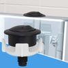 Toilet Push Button Replacement High-Performance Flusher Toilet Button Two Flush Options Tank Parts Easy Maintenance Plumbing