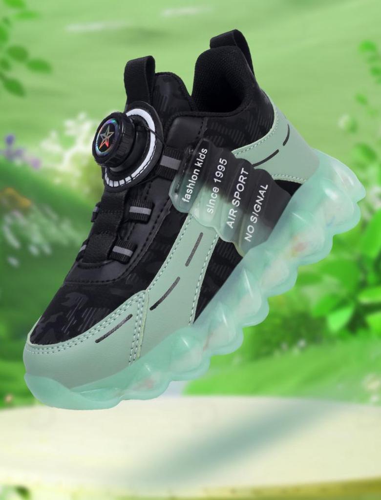 Boys' Waterproof Leather Athletic Shoes - Winter 2025 Style, for Medium and Large Kids, Stylish Running Sneakers.