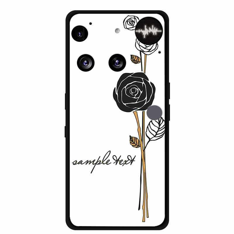 

3D Emboss Case For Nothing Phone 3 Phone Case Phone3 Coque Flowers Silicone Soft Back Cover For Nothing Phone 3 Case Funda Shell Nothing Phone 3