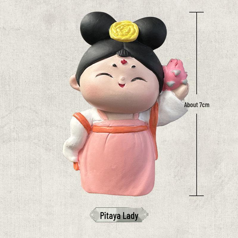 2024 Xi'an Lady Cultural Fridge Magnet – Chinese Style Travel Souvenir