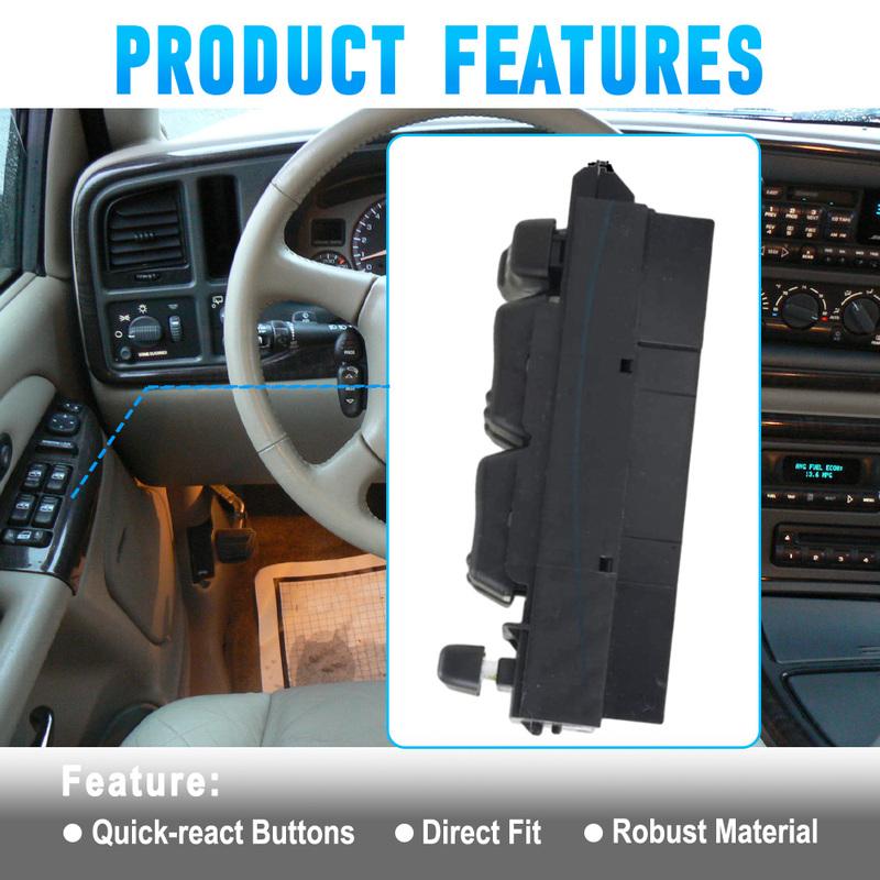 1S8326G  D7047CG  for Chevrolet Avalanche 1500 2002 Electric Power Window Control Switch