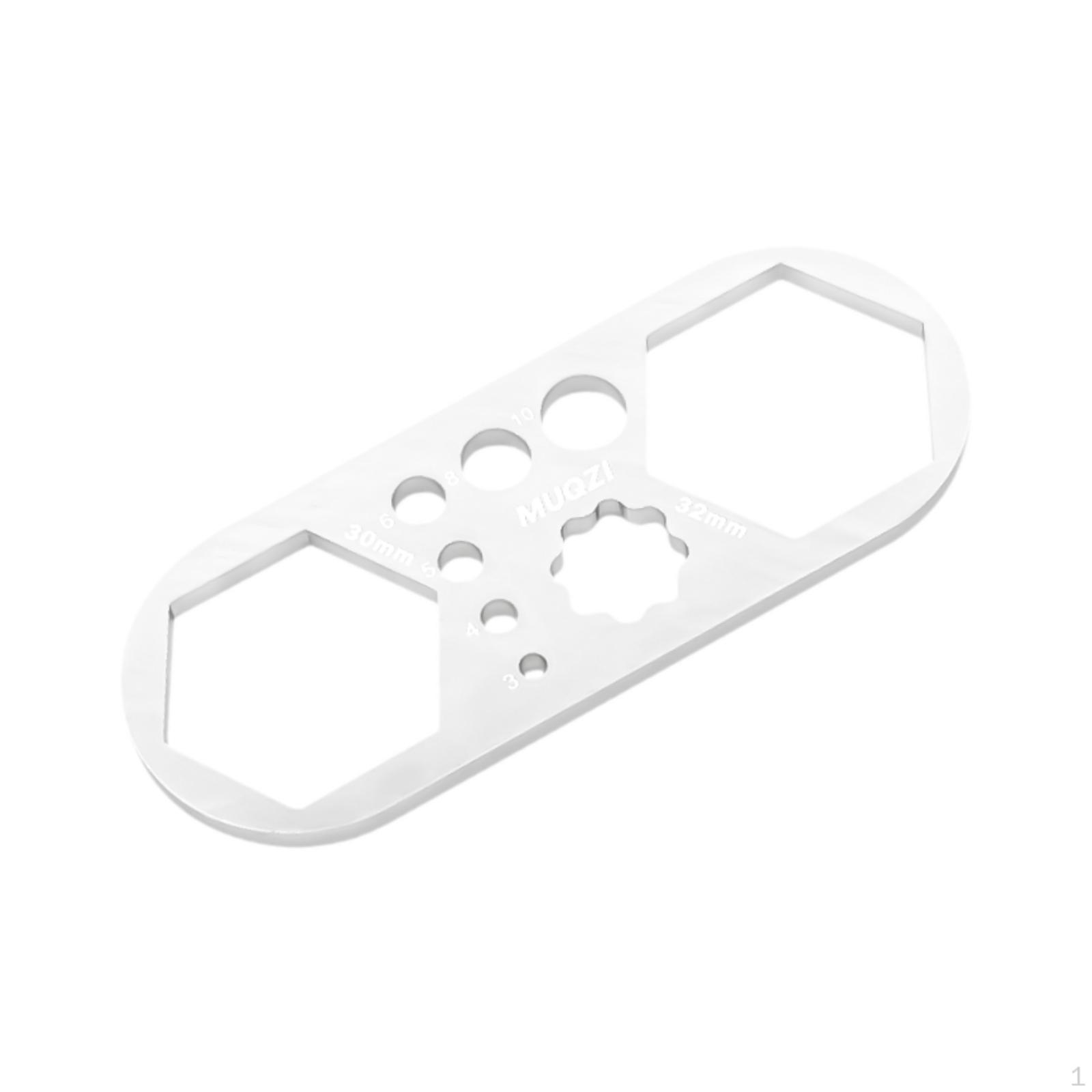 

Ключ для колпачков вилки велосипеда Инструмент для обслуживания велосипеда Установка и снятие колпачков Съемник Mountain Argent 30mm 32mm