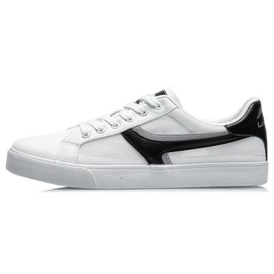 Durable Low-Top Skate Shoes Men Sneakers White Black AGCR395-1