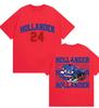 Heated Rivalry 100Cotton Unisexs Shirt Jersey Commemorative Tshirt Summer Shane Hollander 24 Short Sleeve Unisex Streetwear Shirt